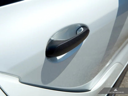 AutoTecknic Carbon Fiber Door Handle Overlay (MK5 Supra) - Autotecknic