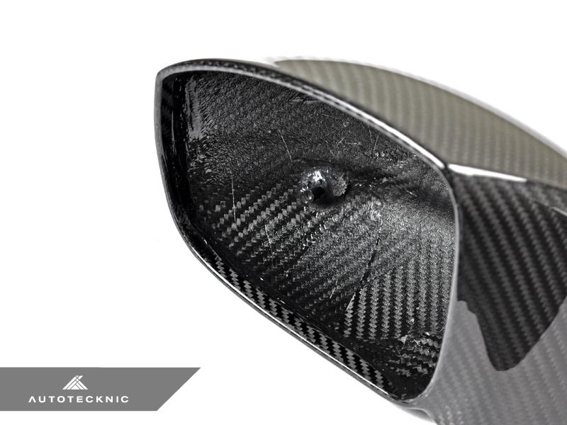 AutoTecknic Dry Carbon Fiber Full Mirror Covers (Nissan R35 GT - R) - Autotecknic