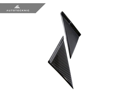 AutoTecknic Version III Dry Carbon Side Mirror Wind Deflector Set (MK5 Supra) - Autotecknic