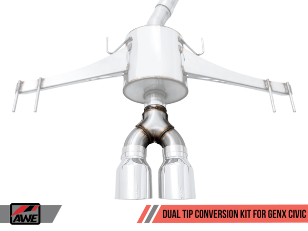 AWE Tuning Tip Conversion Kit Civic 10th Gen (3810-31016)