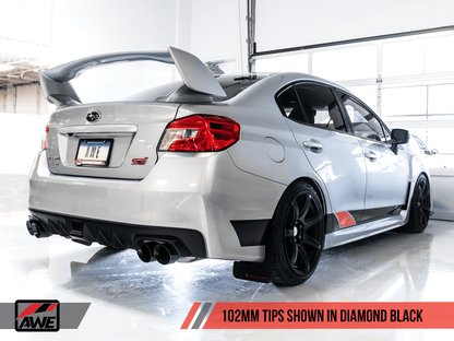 AWE Touring Edition Cat - Back Exhaust (11 - 14 WRX / 11 - 21 STi) - AWE Tuning