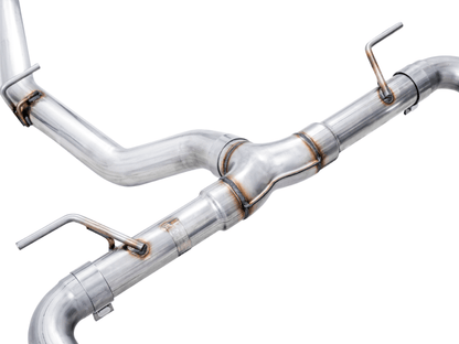 AWE Track Edition Cat - Back Exhaust - Chrome Silver Tips (BRZ/GR86/FRS/86) - AWE Tuning