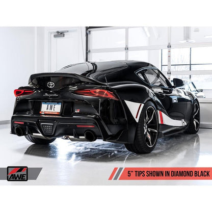 AWE Track Edition Cat - Back Exhaust System (MK5 Supra) - AWE Tuning