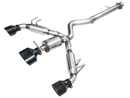 AWE Tuning 2023+ Toyota GR Corolla Track Edition Exhaust - Diamond Black Tips - AWE Tuning