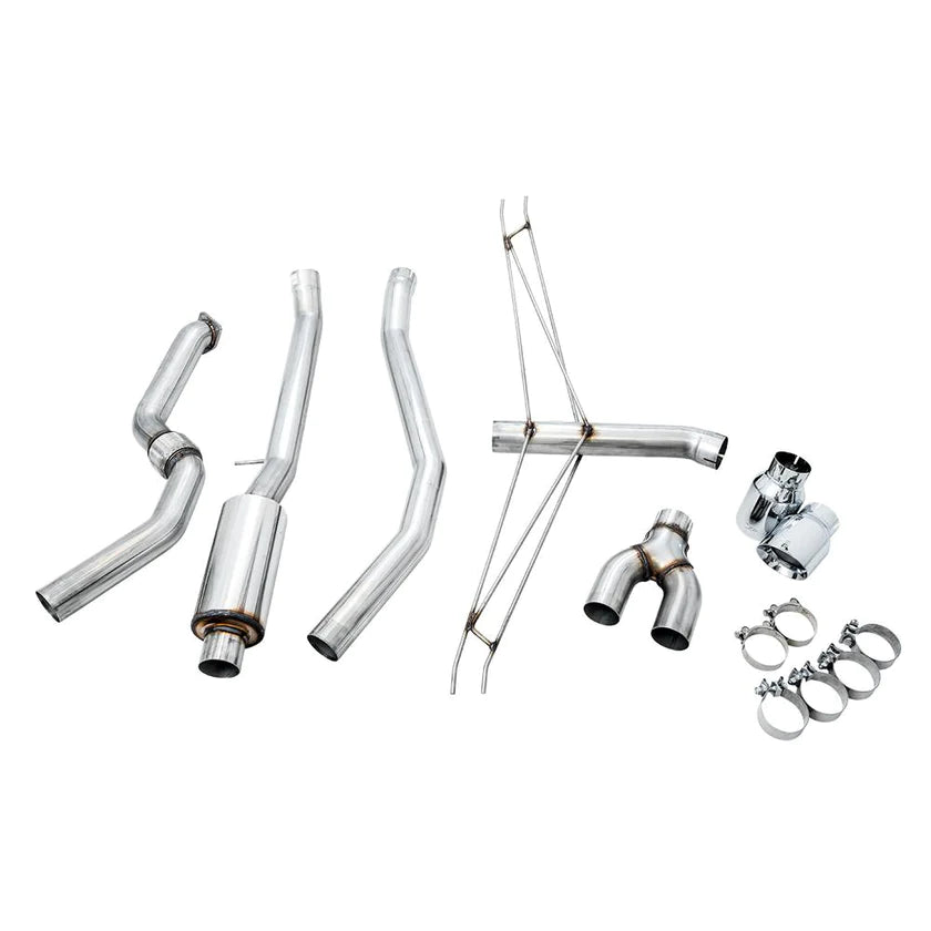 AWE Dual Tip Exhaust Conversion Kit (17-21 Honda Civic)