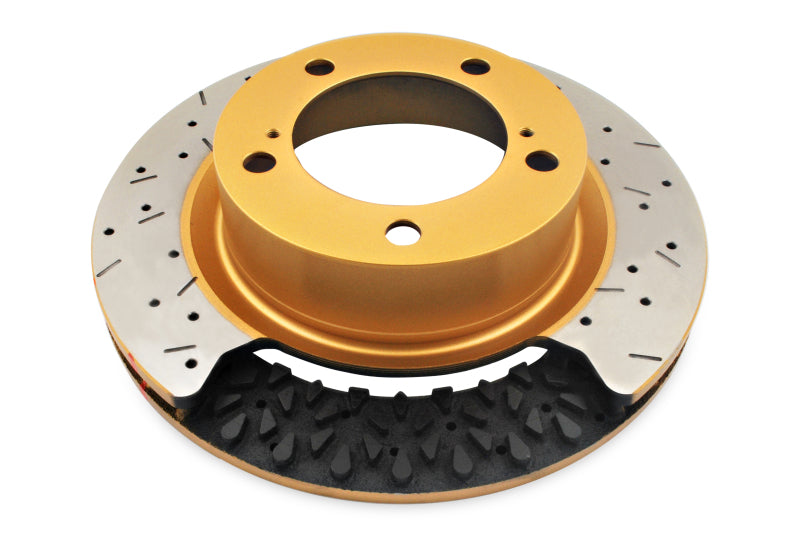 DBA Front Drilled & Slotted 4000 Series Rotor (06+ MazdaSpeed3)