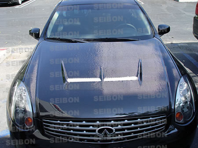 Seibon JS Carbon Fiber Hood (Infiniti G35 Coupe)