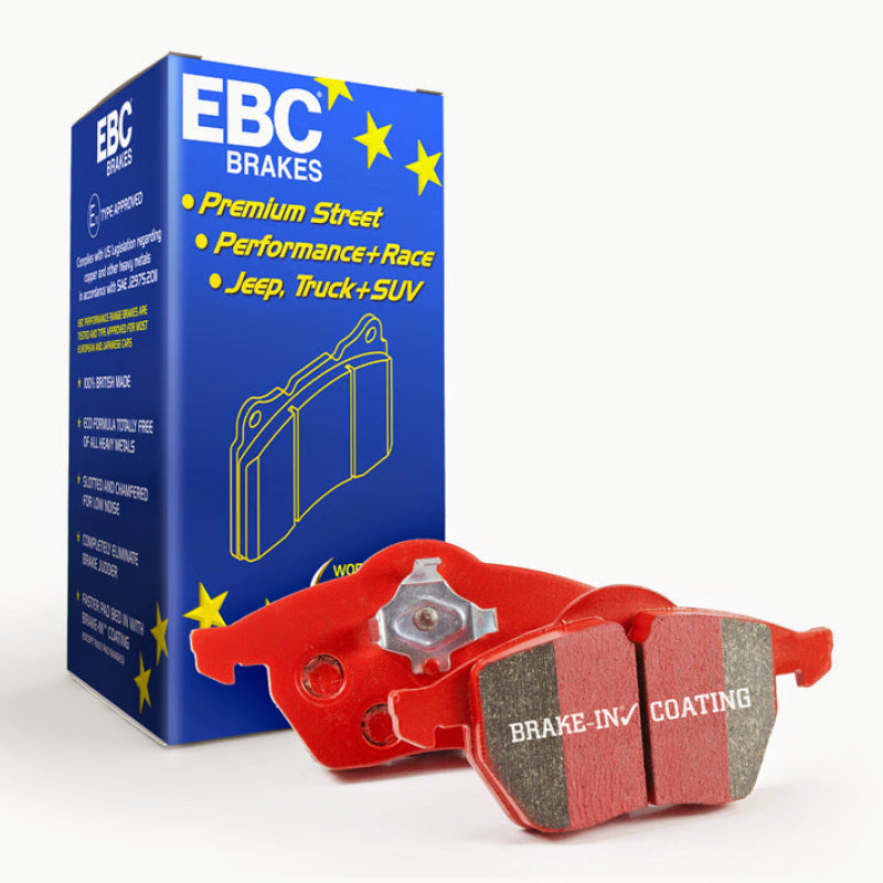 Pastillas de freno delanteras EBC Redstuff (múltiples aplicaciones)