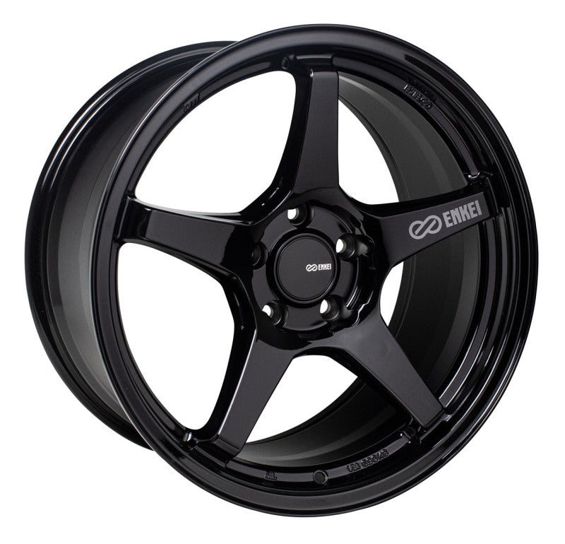 Enkei TS-5 Model Wheels in Gloss Black (5x114.3 Bolt Pattern / 18 Size)