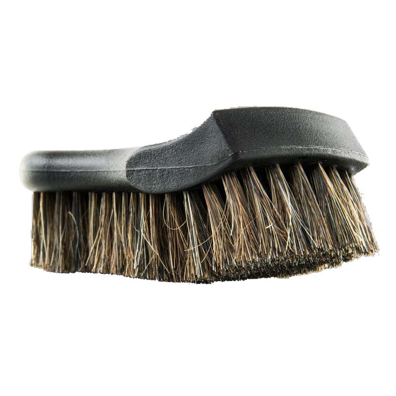 Chemical Guys Premium Select Cepillo de limpieza interior de pelo de caballo para uso con cuero/vinilo/tela (P12)