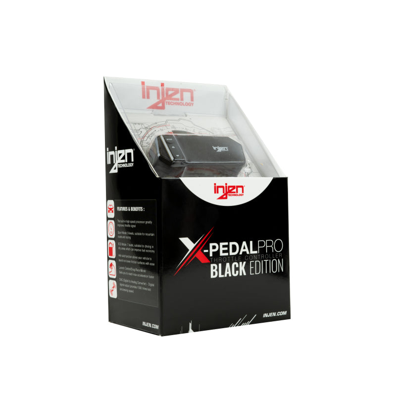Controlador de acelerador Injen X-Pedal Pro - Edición negra (08-15 Evo X) 