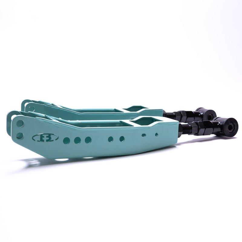 BLOX Racing Rear Lower Control Arms - Teal (FRS/BRZ/86/GR86 08+ Subaru WRX/STI) - BLOX Racing