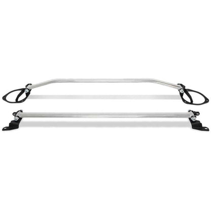 BLOX Racing Without Holes Front And Rear Strut Tower Bars (15+ Subaru WRX STI) - BLOX Racing