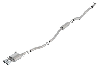 Borla Cat - Back Exhaust System - S - Type (17+ Civic) - Borla
