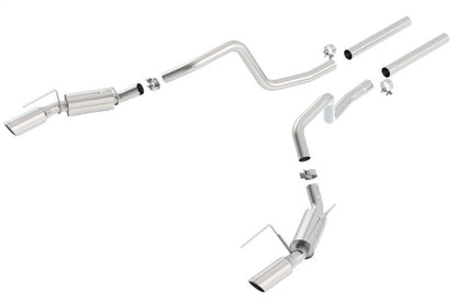 Borla Dual Exhaust (05 - 09 Ford Mustang GT) - Borla