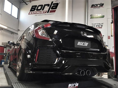 Borla S - Type Cat - Back Exhaust (17 - 21 Honda Civic) - Borla