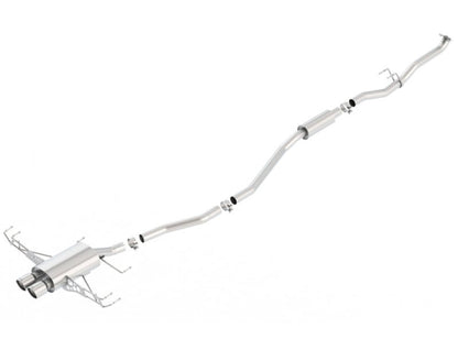 Borla S - Type Cat - Back Exhaust (17 - 21 Honda Civic) - Borla