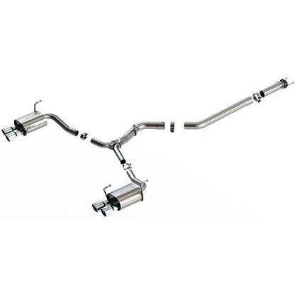 Borla S - Type Cat - Back Exhaust System (22+ Subaru WRX) - Borla