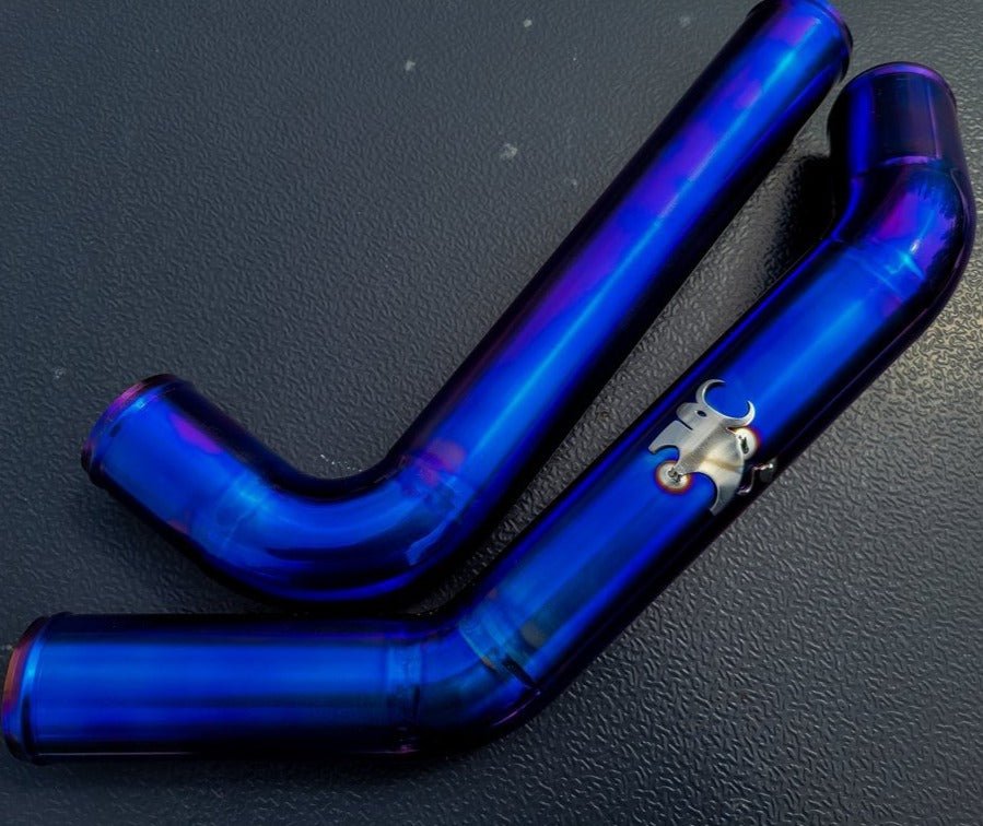 BSF Titanium Upper Intercooler Piping (Evo X) - BSFab