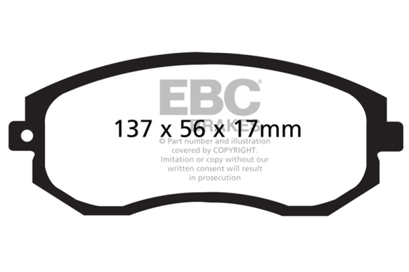 EBC Greenstuff Front Brake Pads (13-21 BRZ/FRS/86)