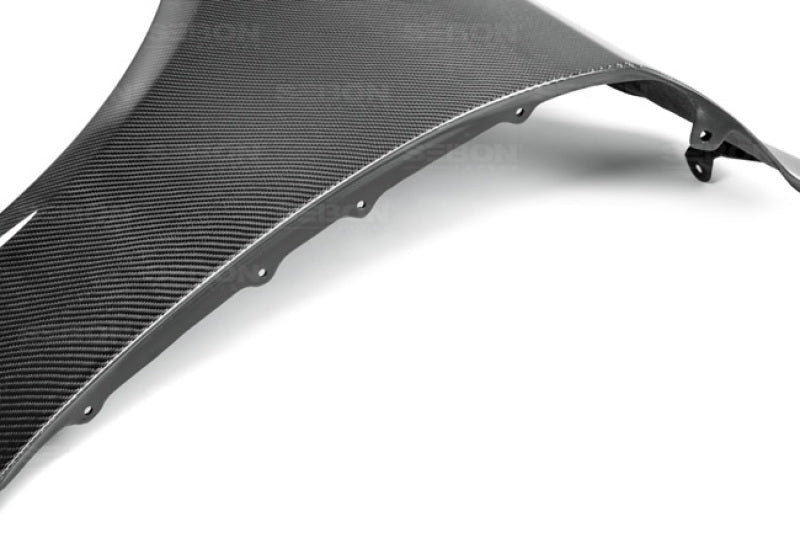 Guardabarros de fibra de carbono estilo OE Seibon (14+ Lexus IS250/350)