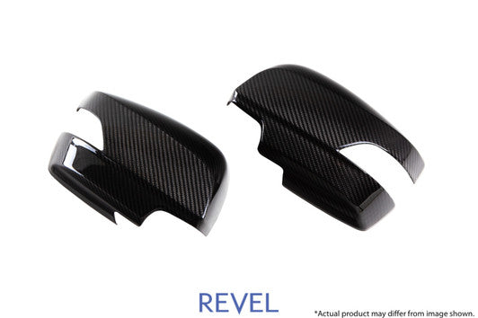 Revel GT Dry Carbon Mirror Covers (Left & Right) - 1 Piece (16-18 WRX/STI)