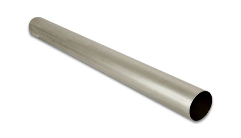 Vibrante tubo recto de titanio de 1,5 pulgadas de diámetro exterior - 1 metro de largo