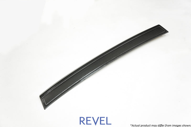 Revel GT Dry Carbon Rear Bumper Applique - 1 Piece (15-21 WRX/STI)