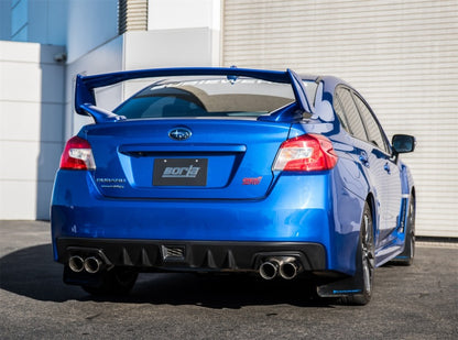 Borla S-Type Cat-Back Exhaust Quad Rd RL Tips (15+ Subaru WRX / STI)