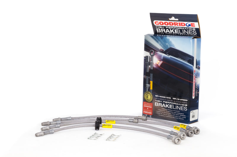 Goodridge Stainless Steel Brake Lines Kit (04-13 Mazda 3/Mazdaspeed3)