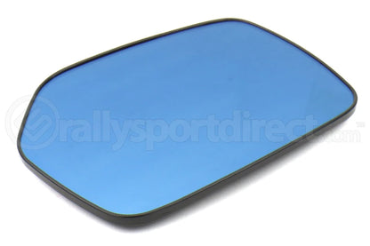 OLM Wide Angle Convex Mirrors w/ Turn Signals / Defrosters Blue (15 - 20 WRX/STI) - OLM