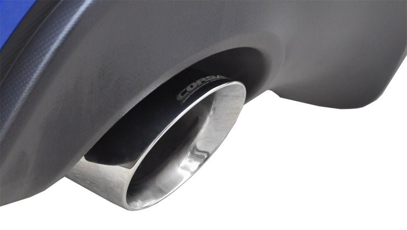 Corsa Polished Sport Cat - Back Exhaust (13 - 21 FRS/BRZ) - CORSA Performance