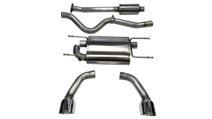 Corsa Polished Sport Cat - Back Exhaust (13 - 21 FRS/BRZ) - CORSA Performance