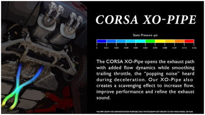 Corsa XO Pipe Exhaust (13 - 14 Mustang Shelby GT500) - CORSA Performance