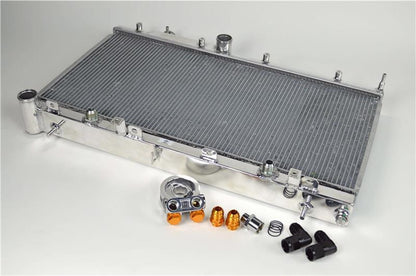 CSF 08 - 16 Subaru Impreza WRX/STI Aluminum Radiator with Oil Cooler - CSF