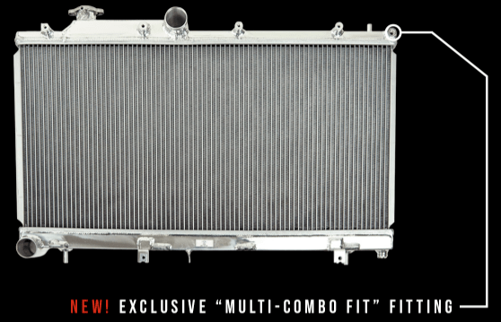 CSF Aluminum Radiator (Multiple Subaru Fitments) - CSF