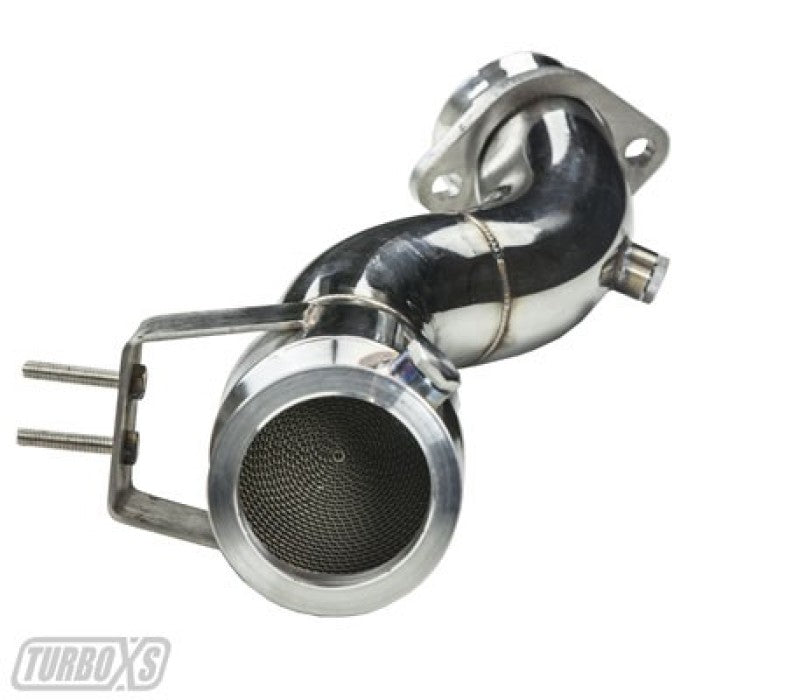 Turbo XS Downpipe w/ High Flow Catalytic Converter (15+ Ford Mustang Ecoboost)