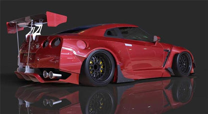 GReddy Full Rocket Bunny Wide-Body Aero Kit w/ Wing (09+ GT-R R35) - JD Customs U.S.A