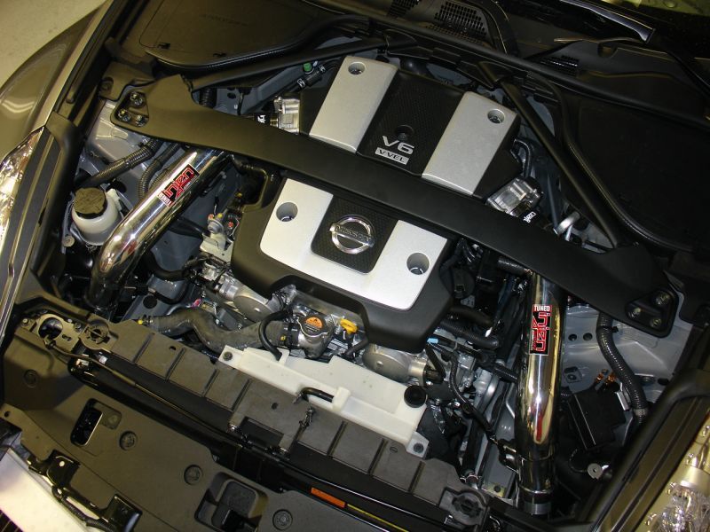 Admision de aire frio Injen pulida (Nissan 370Z) 