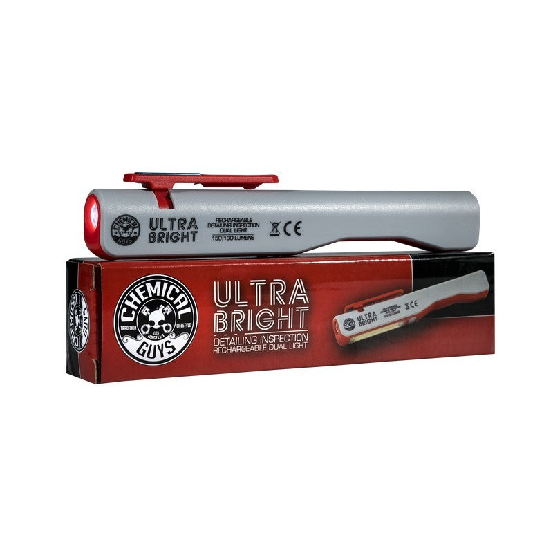 Chemical Guys Ultra Bright Rechargeable Detailing Inspection Dual Light (P12)