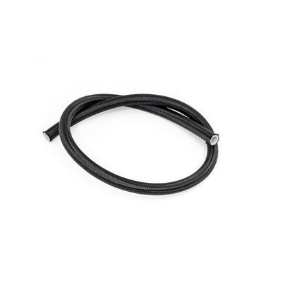 DeatschWerks 6AN Black Nylon Braided PTFE Hose 3 Feet - DeatschWerks