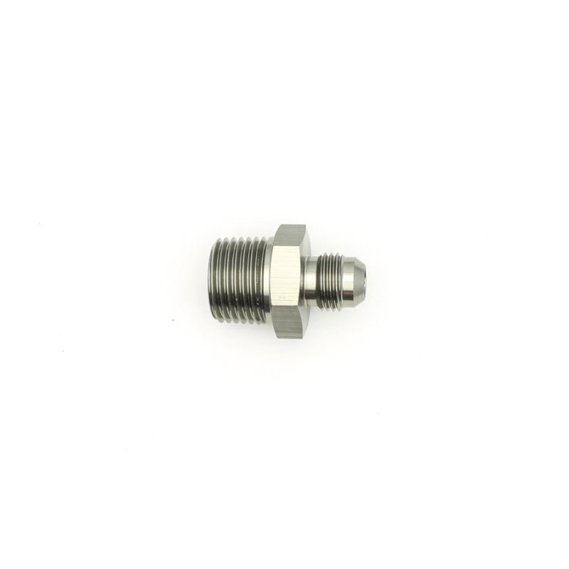 DeatschWerks 6AN Male Flare To 1/2in. Male NPT Adapter - DeatschWerks