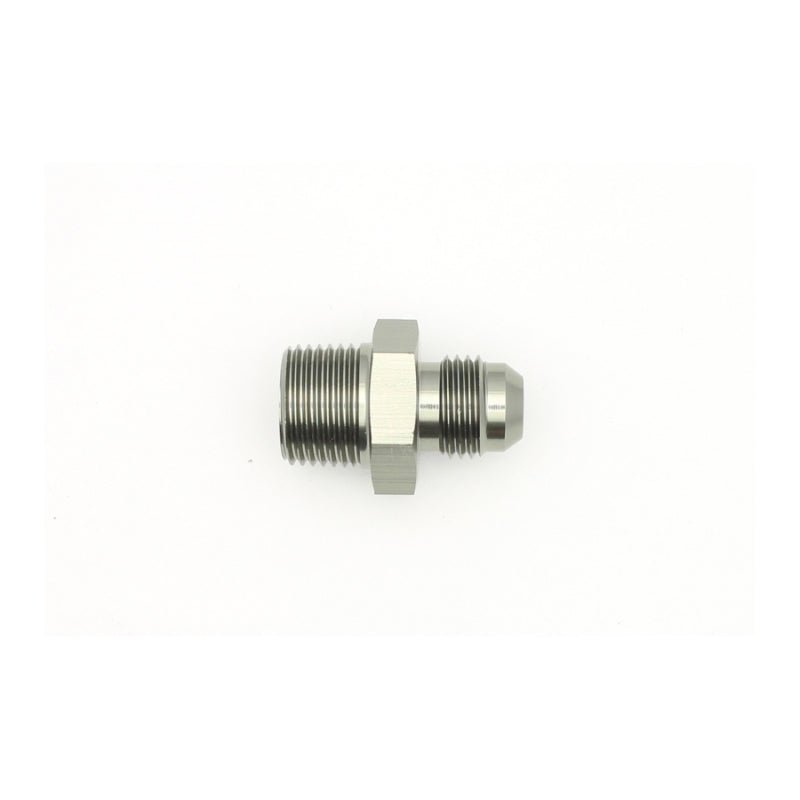 DeatschWerks 6AN Male Flare To 3/8in. Male NPT Adapter - DeatschWerks