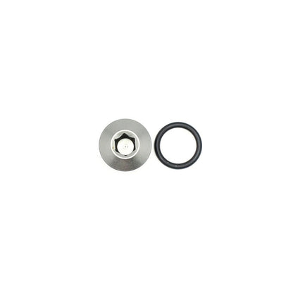 DeatschWerks 6AN ORB Male Plug Low Profile Internal Allen/Hex (Incl. O - Ring) - DeatschWerks