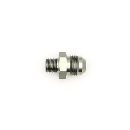 DeatschWerks 8AN Male Flare To 1/4in. Male NPT Adapter - DeatschWerks