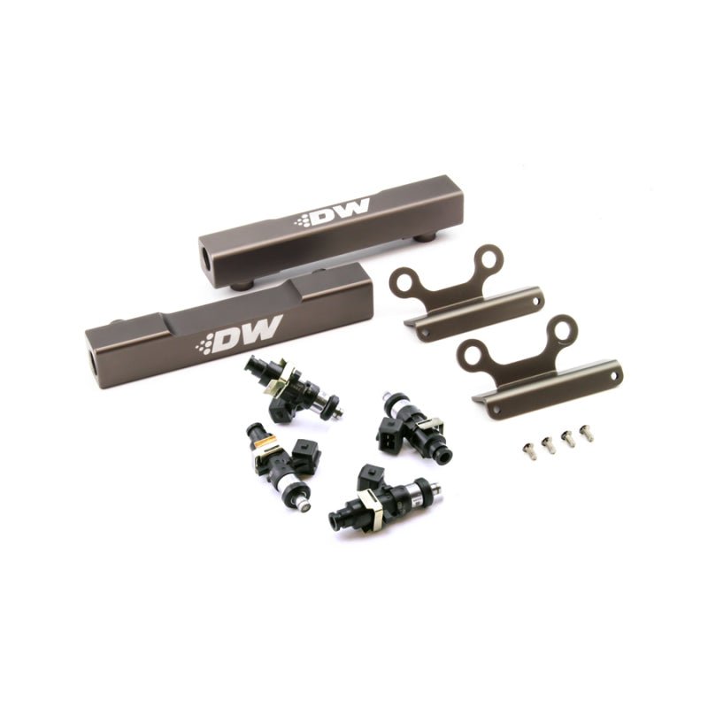 DeatschWerks Top Feed Fuel Rail Upgrade Kit with Injectors (Multiple Subaru Applications) - DeatschWerks