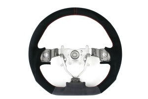 OLM Racer Alcantara Steering Wheel (15+ WRX/STI) - OLM