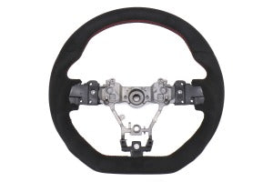 OLM Racer Alcantara Steering Wheel (15+ WRX/STI)