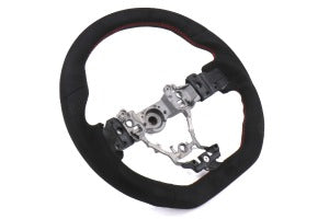 OLM Racer Alcantara Steering Wheel (15+ WRX/STI)