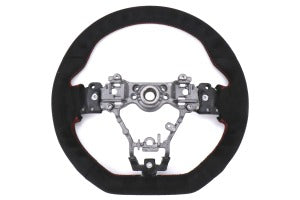 OLM Racer Alcantara Steering Wheel (15+ WRX/STI) - OLM